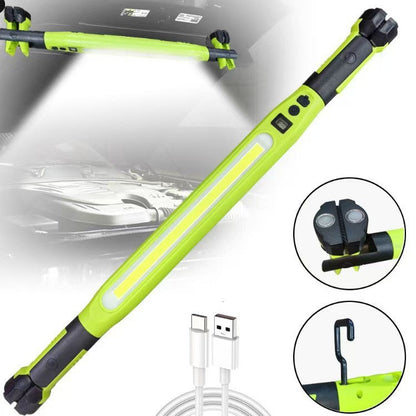 🎁【FathersDayGift】50%OFF🚙 Under Hood Work Light Bar, 3000LM LED Magnetic Light Bar with Hooks
