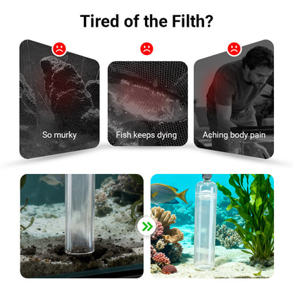 🧹Limited-time 50% off✨Fish Tank Siphon Vacuum Cleaner