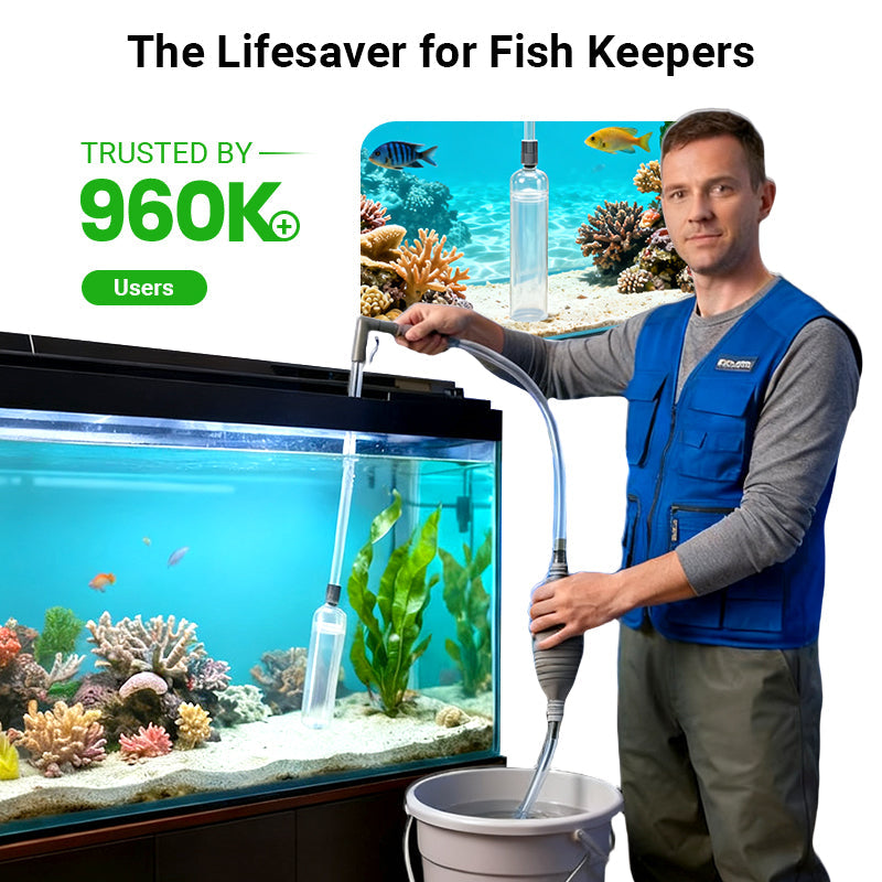🧹Limited-time 50% off✨Fish Tank Siphon Vacuum Cleaner