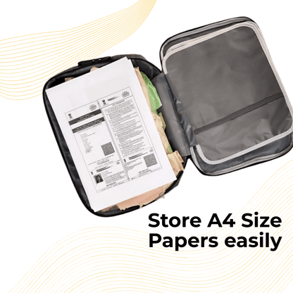 🔥Multi-Pocket Document Bag｜Keep All Important Certificates Safe & Neat