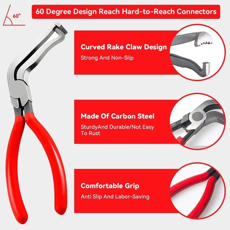 🎁FathersDayGifts🚙 5PC Automotive Electrical Disconnect & Trim Clip Pliers Set