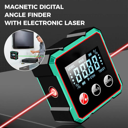 ⏳50% Off! 🔥2026 Magnetic Electronic Laser Goniometer (Four-Sided Magnet + Laser)