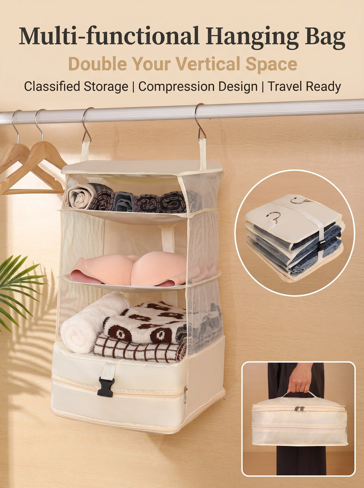 🎉2026 New Hot Selling🎉Hanging Multifunctional Travel Storage Bag