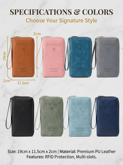 ⏳Limited-time 50% off⏰Multi-Functional RFID Passport Wallet