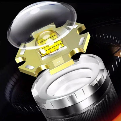 🔦 Limited-time 50% off🎁Super Strong Light Zoomable Flashlight